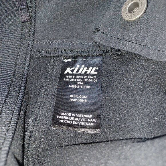 Kuhl Womens Frost Softshell Pants Size 14 Fleece-Lined Outdoor Mountain Hiking - Picture 8 of 10
